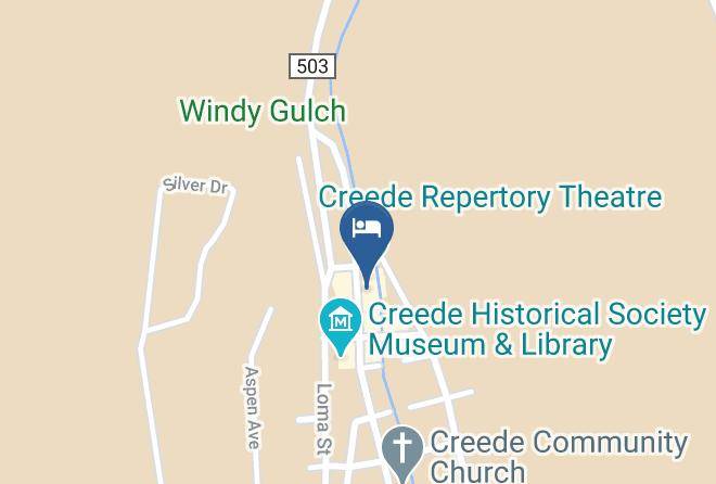 Mineral - Creede Hotel & Restaurant Maps