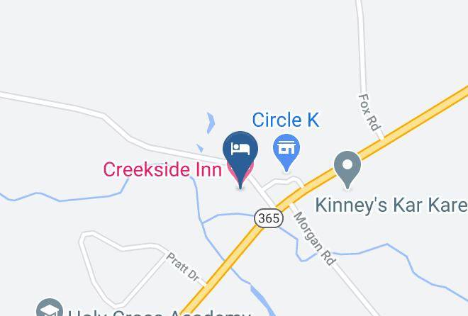 Oneida - Creekside Inn Maps