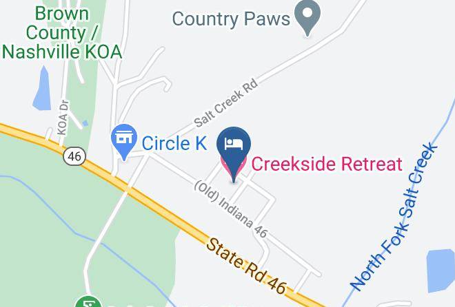 Brown - Creekside Retreat Maps