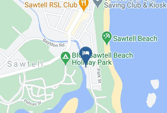 Coffs Harbour - Creekside Sawtell Maps