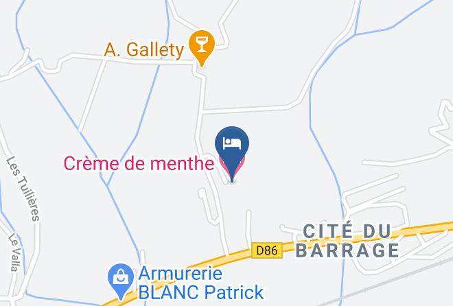 Ardeche - Creme De Menthe Maps