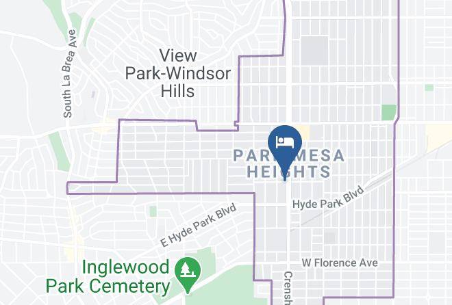Crenshaw Inn Motel Map