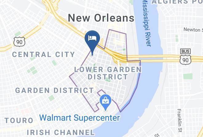 Orleans Par - Creole Gardens Maps
