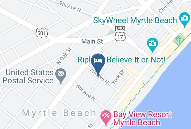 Crepe Myrtle Inn Inc Map