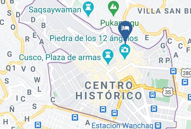 Cusco - Creperia & Backpacker La Bo'm Maps