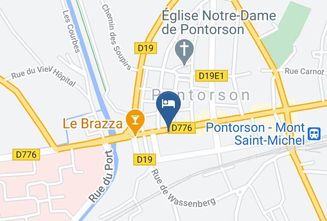 Manche - Creperie Penn Ar Bed Maps