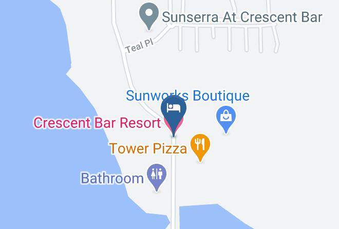 Grant - Crescent Bar Resort Maps