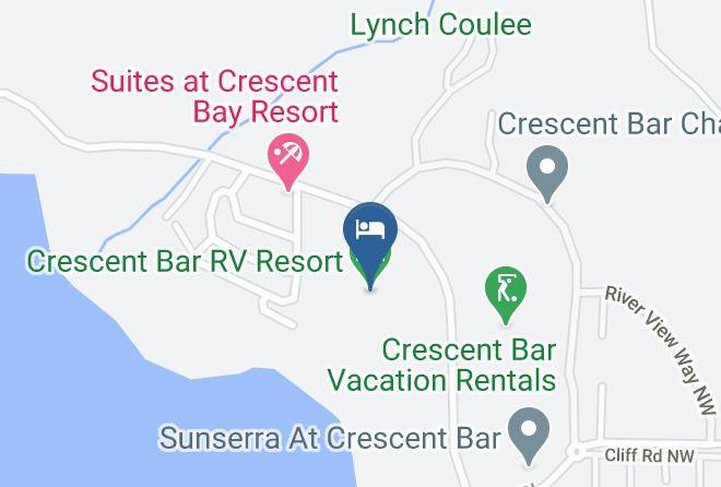 Grant - Crescent Bar Rv Resort Maps