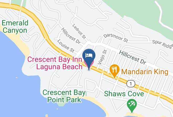 Orange - Crescent Bay Inn Laguna Beach Maps