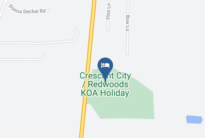 Del Norte - Crescent City Redwoods Koa Holiday Maps