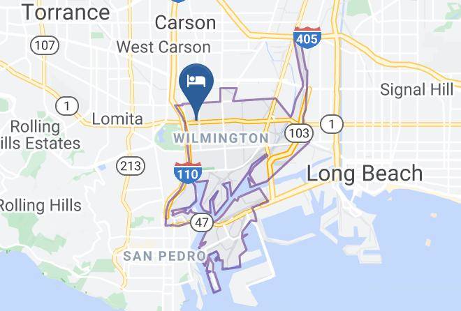 Los Angeles - Crescent Inn Maps