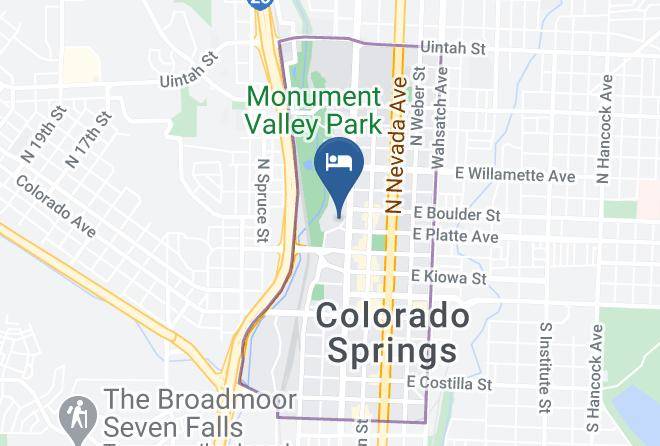 El Paso - Crescent Lily Inn Maps