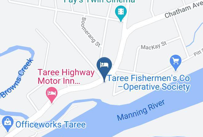 Mid Coast - Crescent Motel Maps