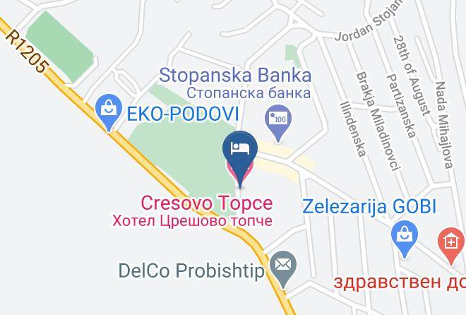 Probishtip - Cresovo Topce Maps