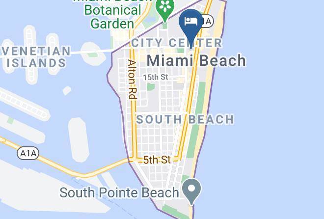 Miami Dade - Crest Hotel Suites Maps