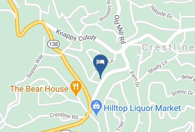 San Bernardino - Crest Lodge Historic Mountain Inn Maps