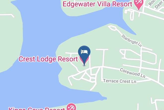 Crest Lodge Resort Map