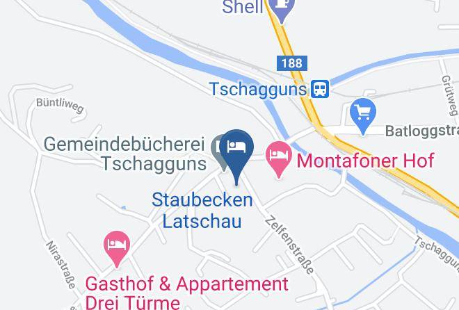 Bludenz - Cresta Hotel Tschagguns Montafon Maps