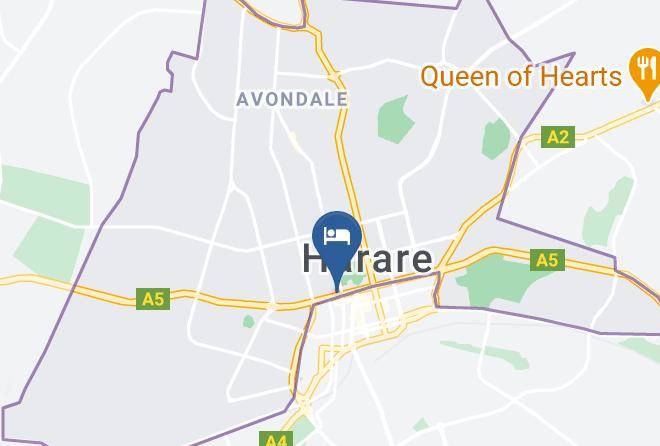 Harare - Cresta Jameson Maps