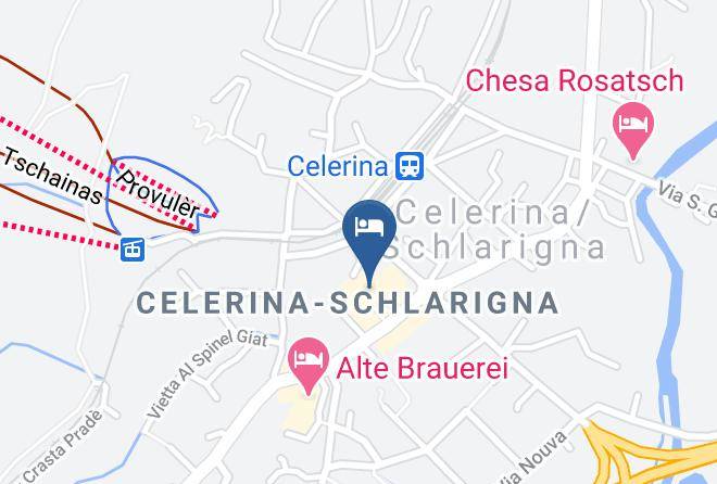 Malojamaloggia - Cresta Palace Hotel Maps