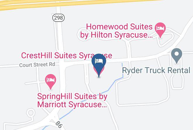 Onondaga - Cresthill Suites Syracuse Maps