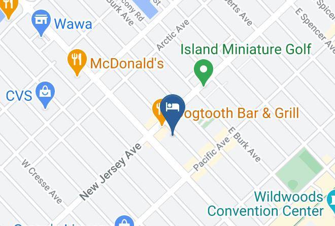 Cape May - Crestview Inn Maps