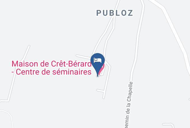 Lavaux - Cret Berard Maps