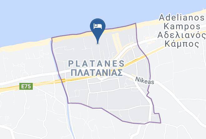 Rethimni - Creta Residence Maps