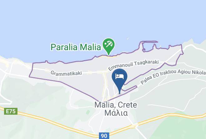 Iraklion - Creta Verano Hotel Maps