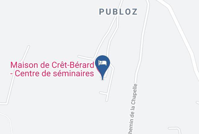 Lavaux - Cret Berard Maps