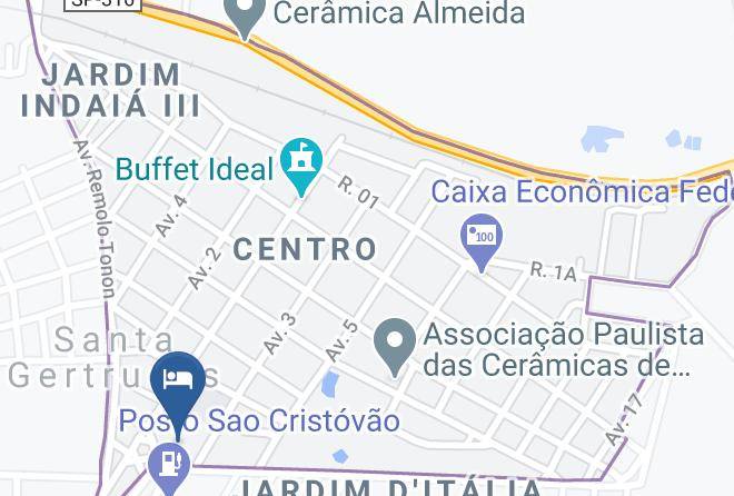 Santa Gertrudes - Cretta Executive Hotel Maps