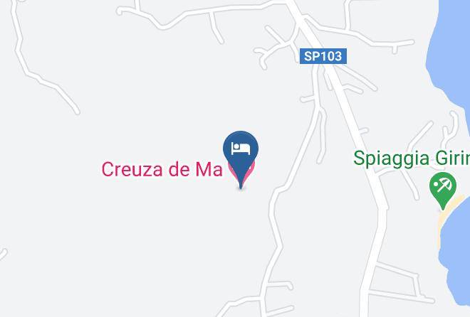 Province Of South Sardinia - Creuza De Ma Maps