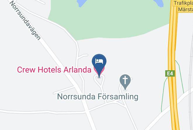 Crew Hotels Arlanda Map