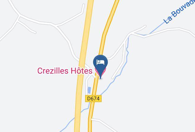 Meurthe Et Moselle - Crezilles Hotes Maps