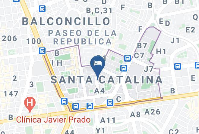 La Victoria - Crhistell Hotel Maps