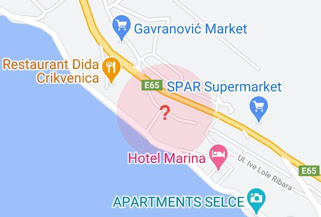 Crikvenica Map