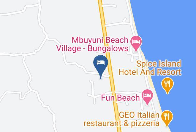 Zanzibar South - Crim Wind Restaurant & Hotel Maps