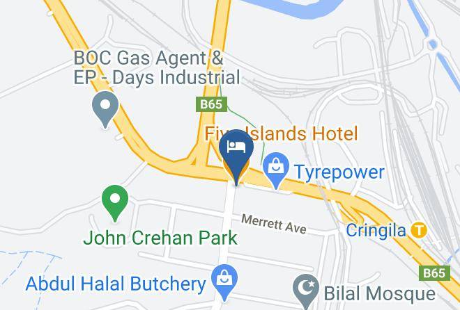 Wollongong - Five Islands Hotel Maps