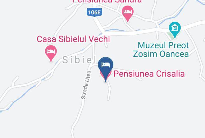 Saliste - Pensiunea Crisalia Maps