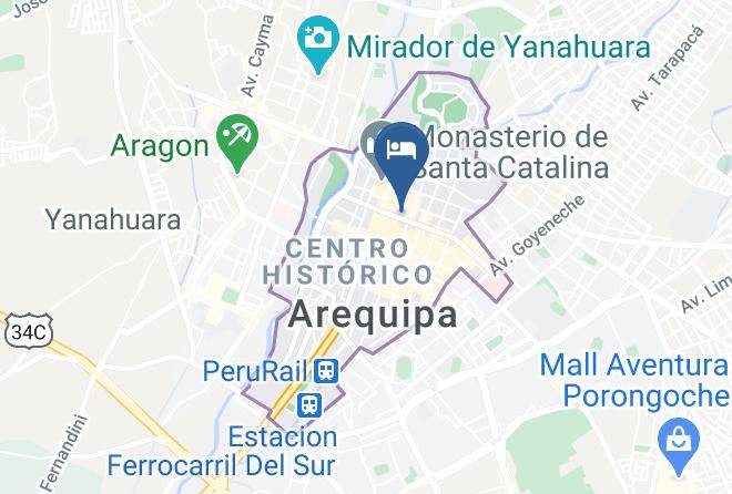 Arequipa - Crismar Hotel Maps