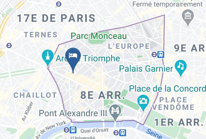 Paris - Cristal Champs Elysees Maps