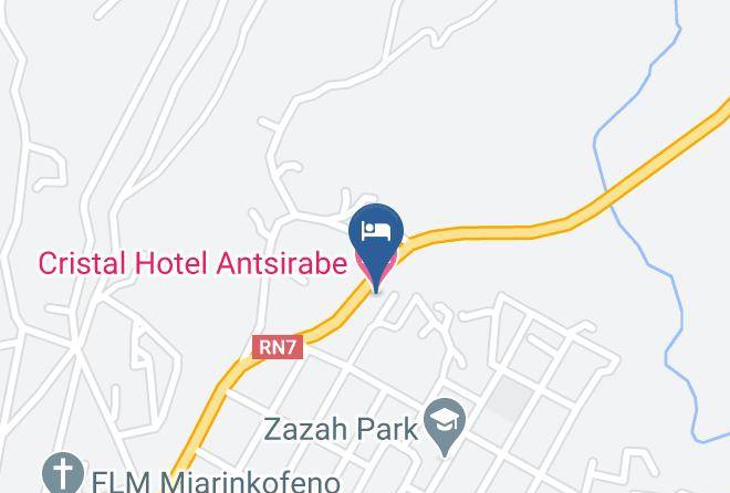 Antsirabe I - Cristal Hotel Antsirabe Maps