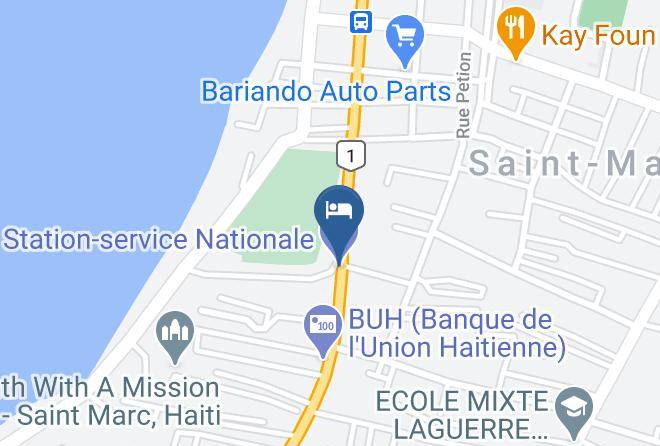 Saint Marc - Cristal Hotel Maps