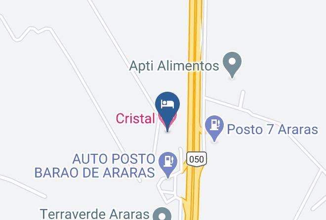 Araras - Cristal Motel Maps