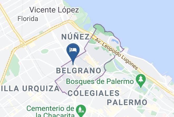 Belgrano - Hotel Cristal Palace Maps