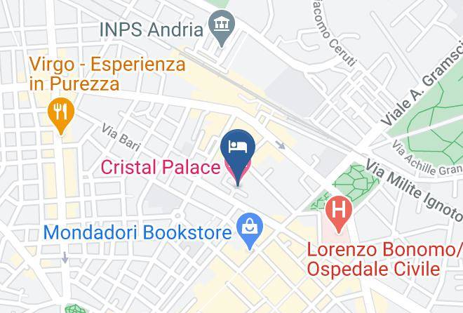 Barletta Andria Trani - Cristal Palace Hotel Maps
