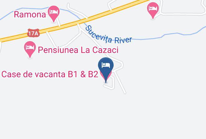 Sucevita - Case De Vacanta B1 & B2 Maps