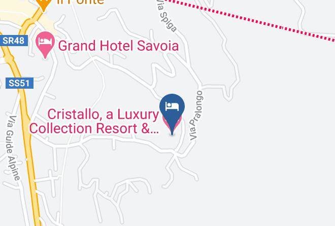 Belluno - Cristallo A Luxury Collection Resort & Spa Cortina D'ampezzo Maps