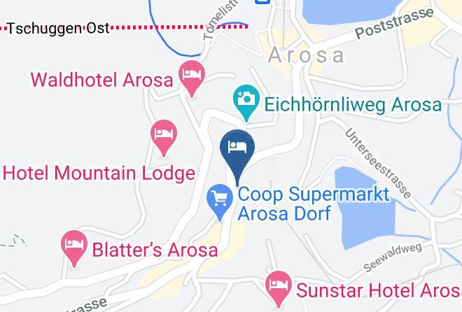 Plessur - Cristallo Arosa Maps