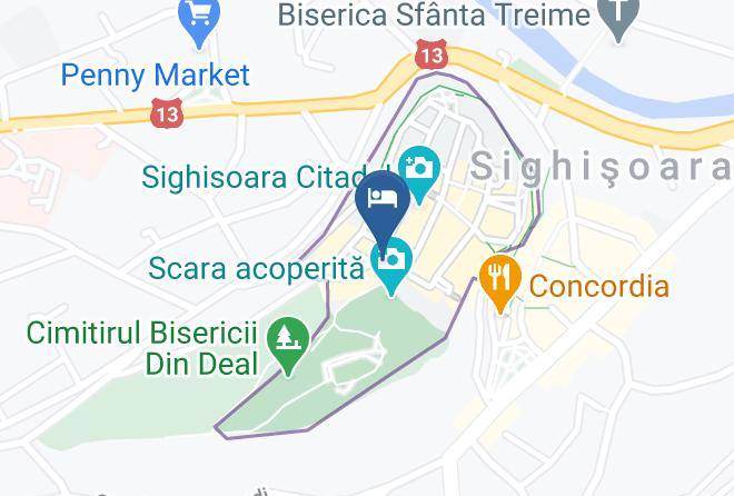 Cristina & Pavel Map - Mures - Sighisoara
